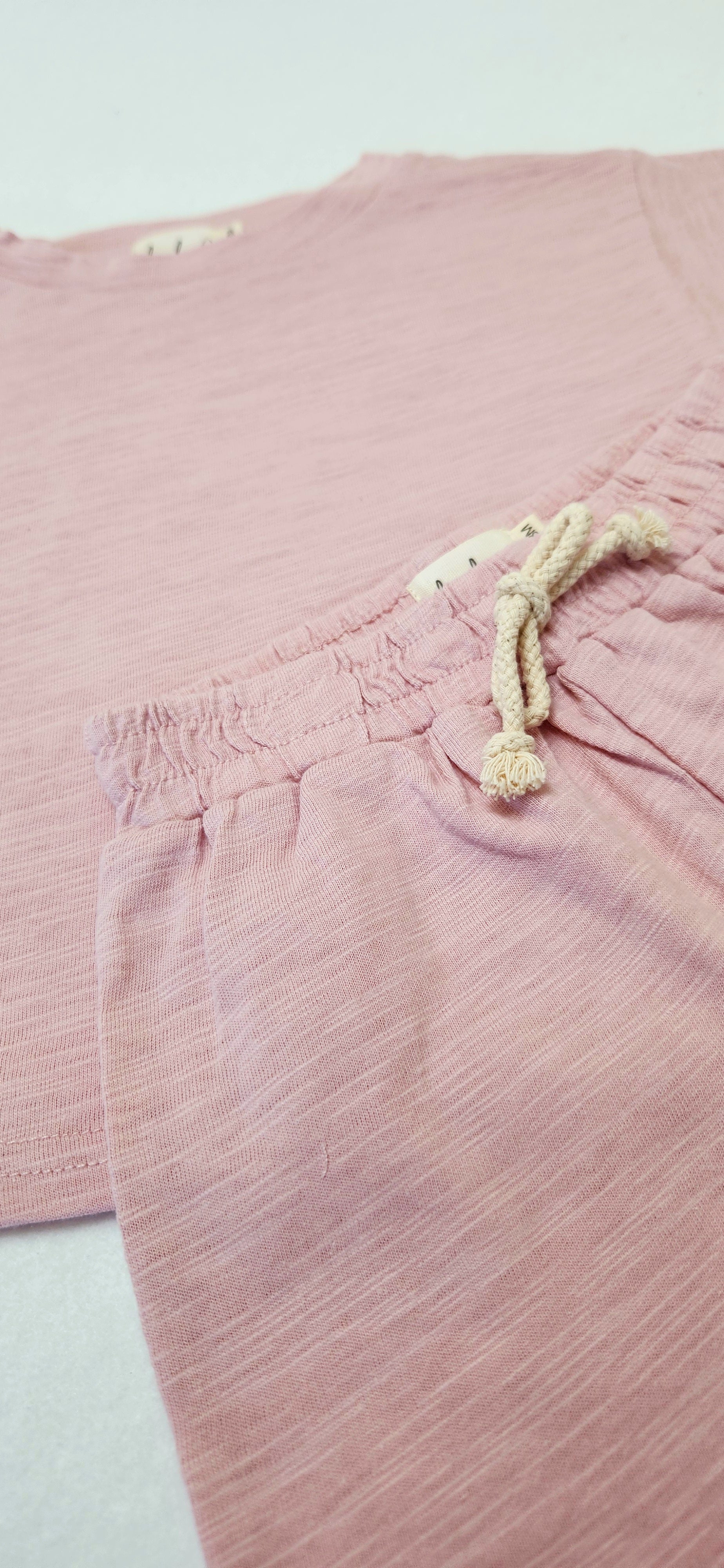 Short Set - Heathered Pink