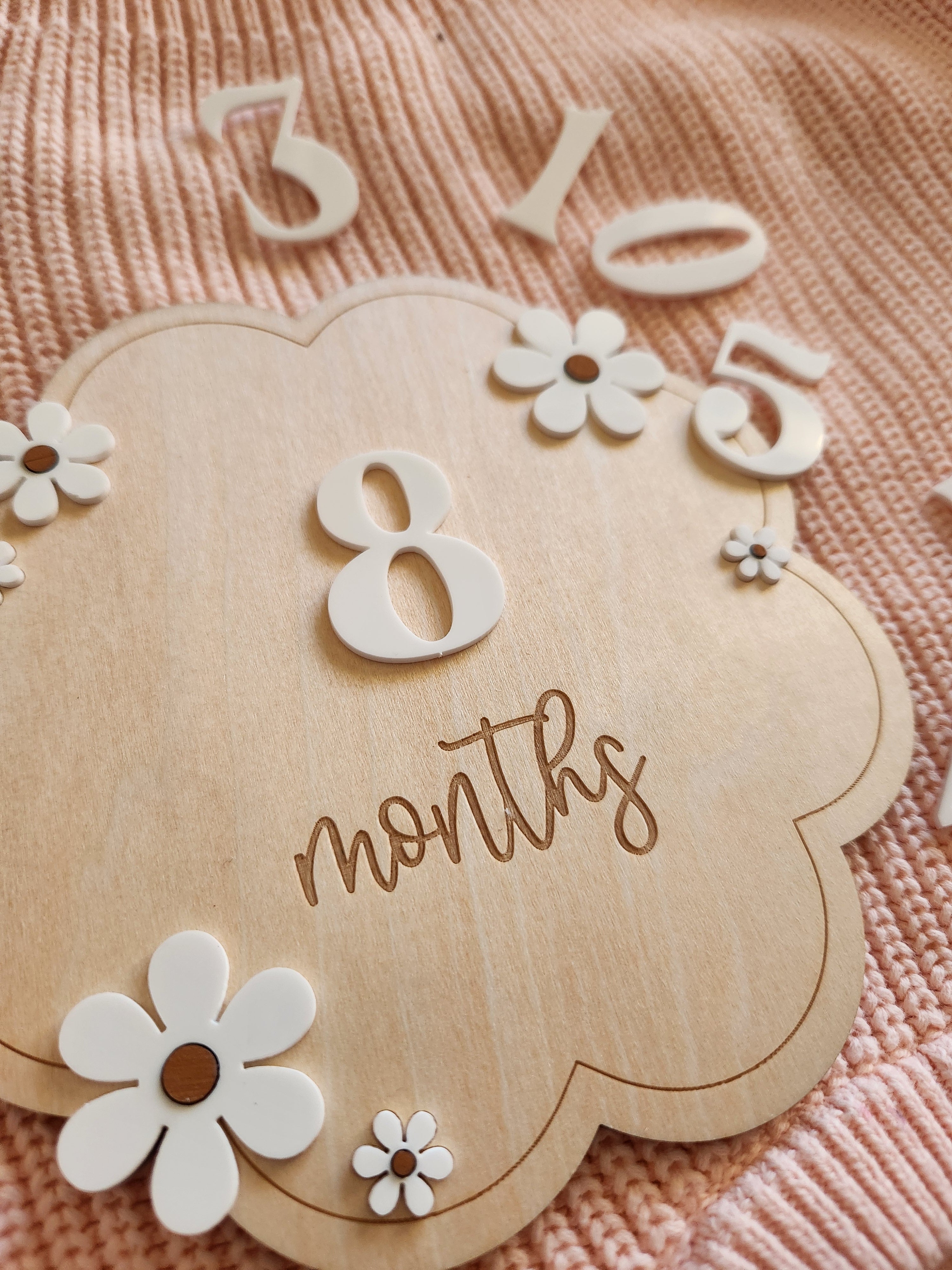 Milestone Disc Set - Floral