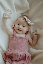 Muslin Romper - Rose