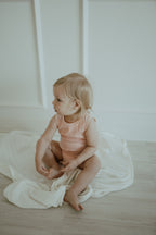 Pointelle Romper - Bubblegum Pink