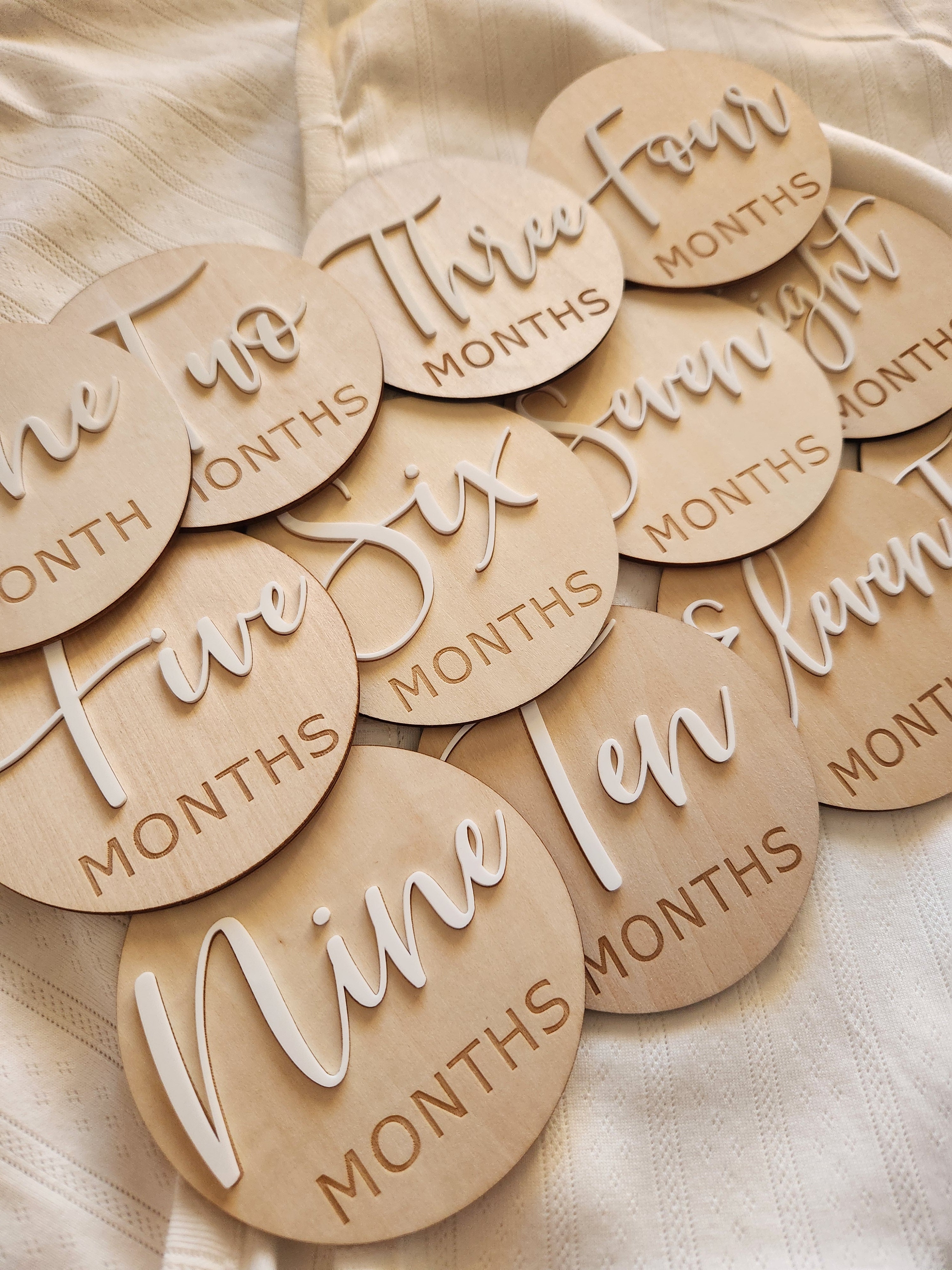 Milestone Disc Set - White