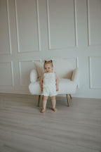 Pointelle Print Short Set - Creamy Beige