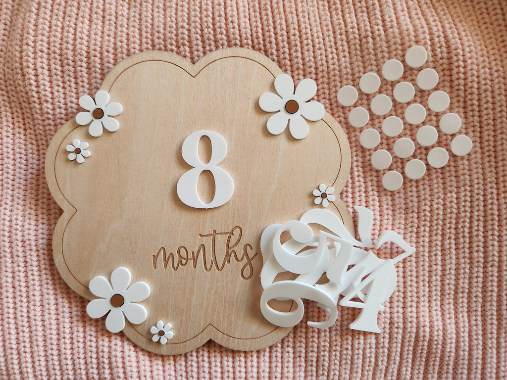 Milestone Disc Set - Floral