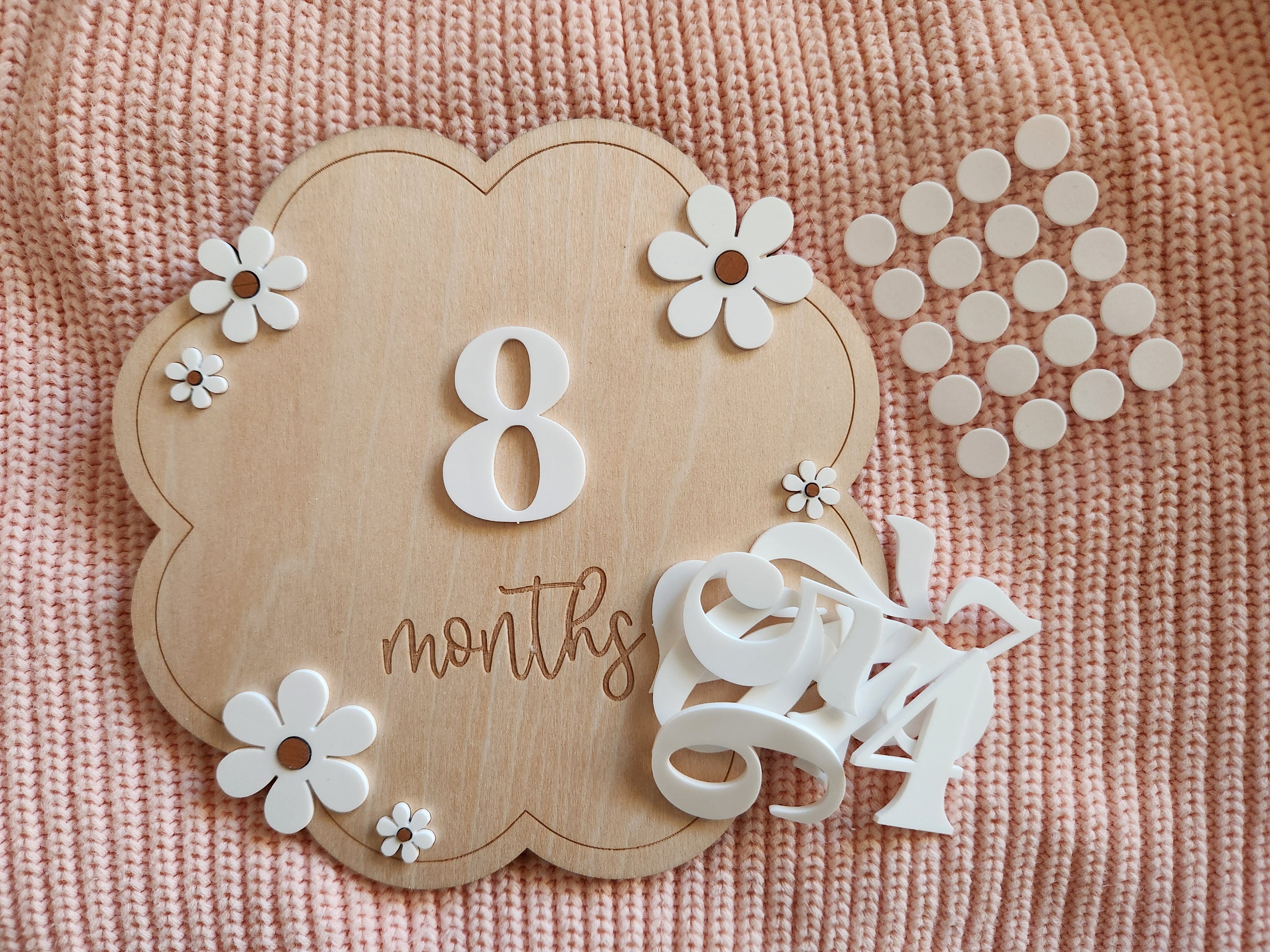 Milestone Disc Set - Floral