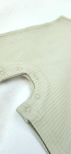 Ribbed Tank Romper - Light Sage