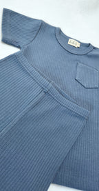 Biker Short Set - Deep Blue