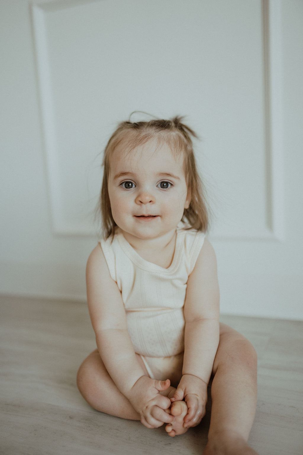 Pointelle Romper - Buttercream Yellow